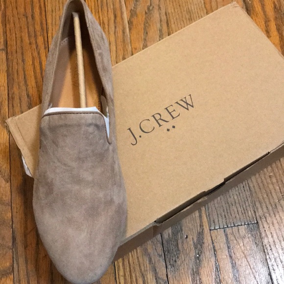 J. Crew Factory Shoes - J Crew F suede smoking loafer